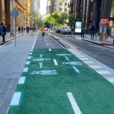 Pitt St Cycleway